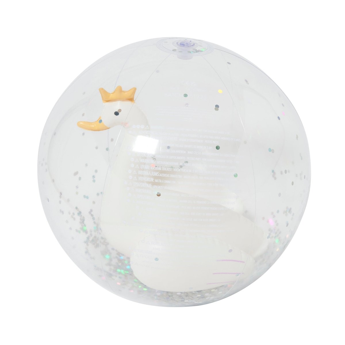 3D Inflatable Beach Ball - Princess Swan - SUNNYLiFE UK