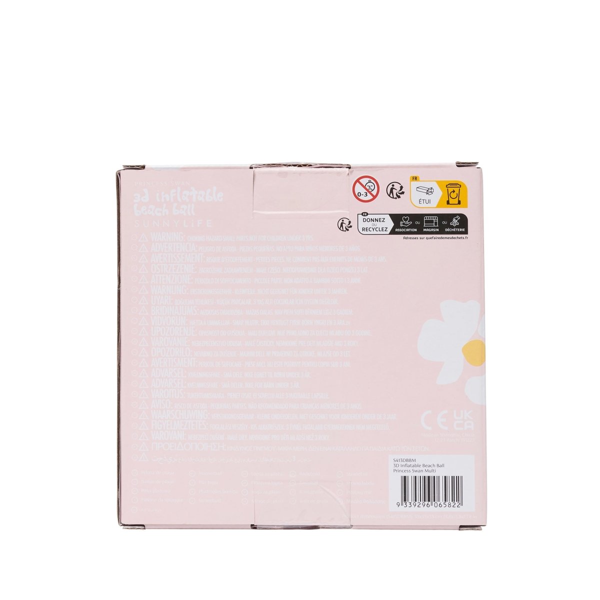 3D Inflatable Beach Ball - Princess Swan - SUNNYLiFE UK