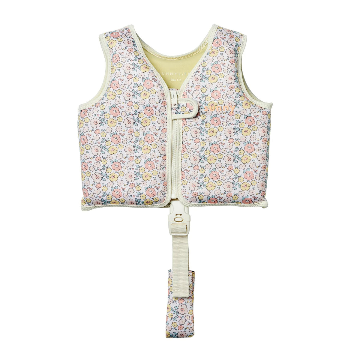 Kids Swim Vest 1-2 Into the Garden Ditsy Floral