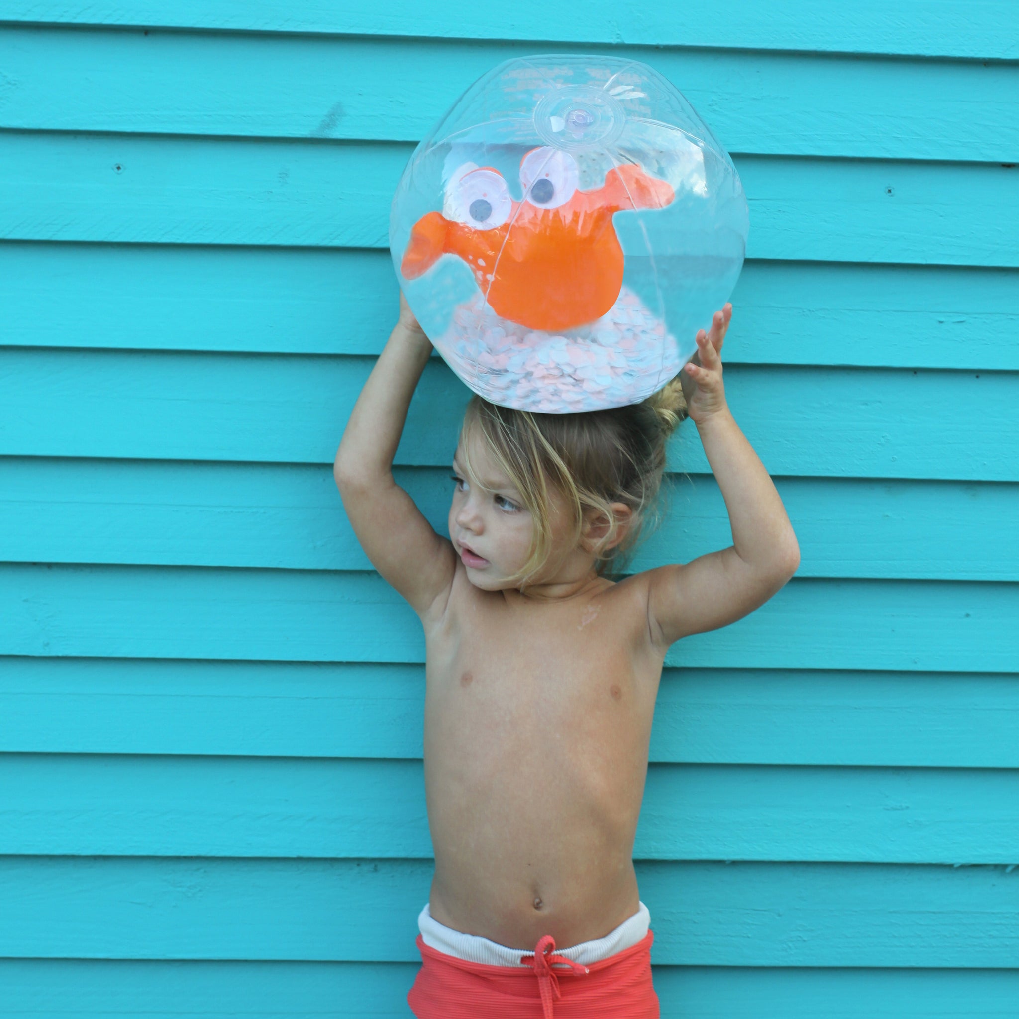 3D Inflatable Beach Ball | Sonny the Sea Creature