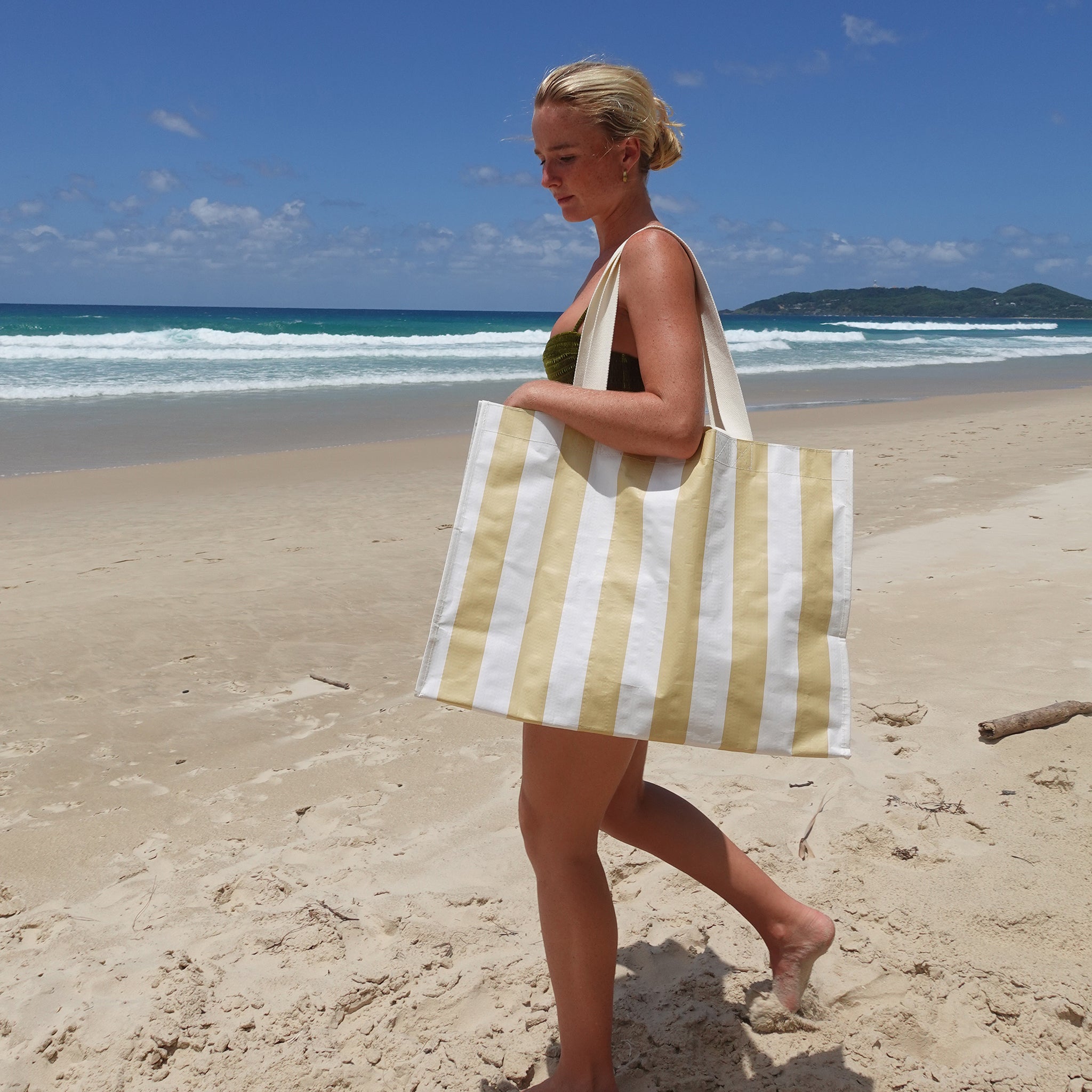 Carryall Beach Bag - Butternut
