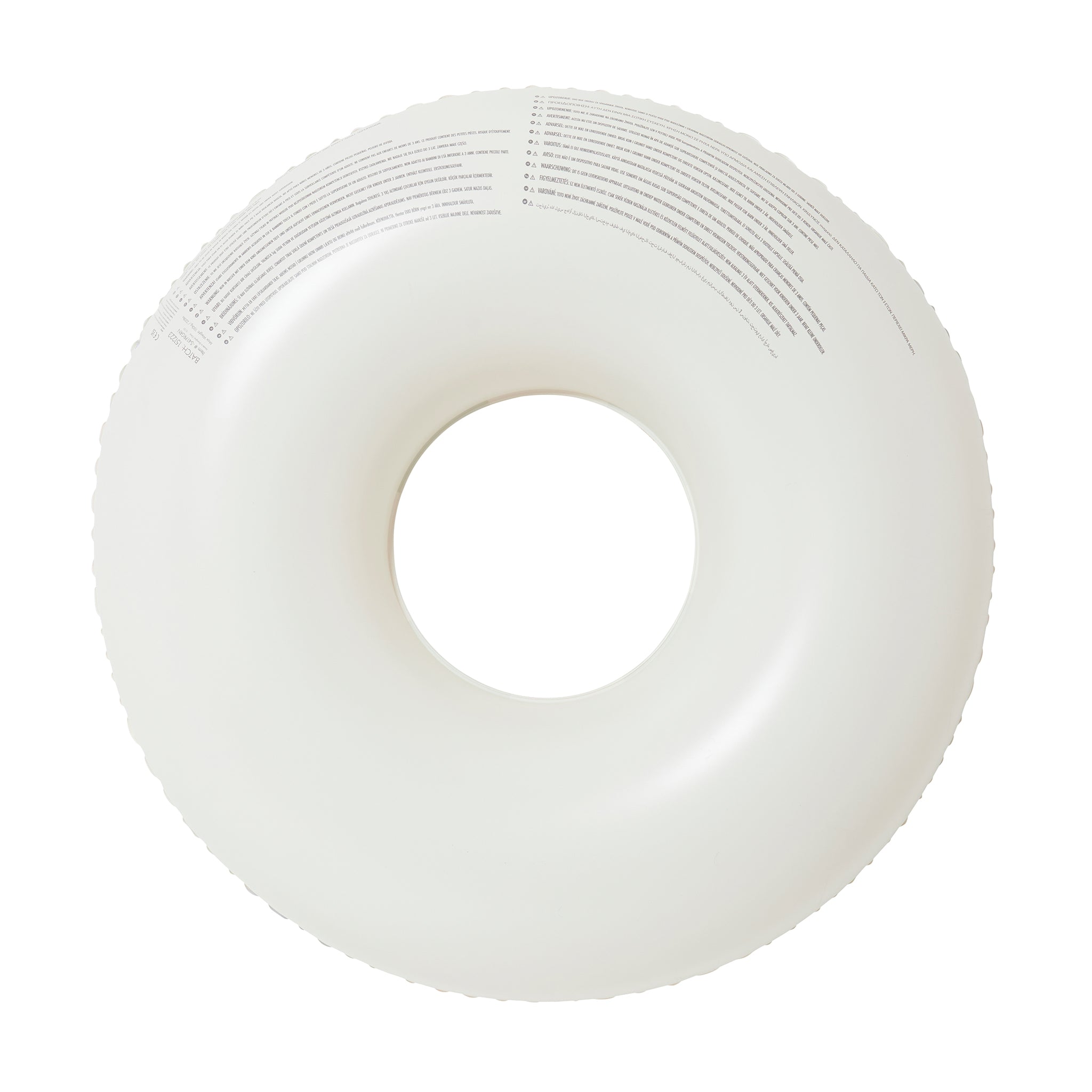 Tube Pool Ring - The Vacay Soft Olive Stripe