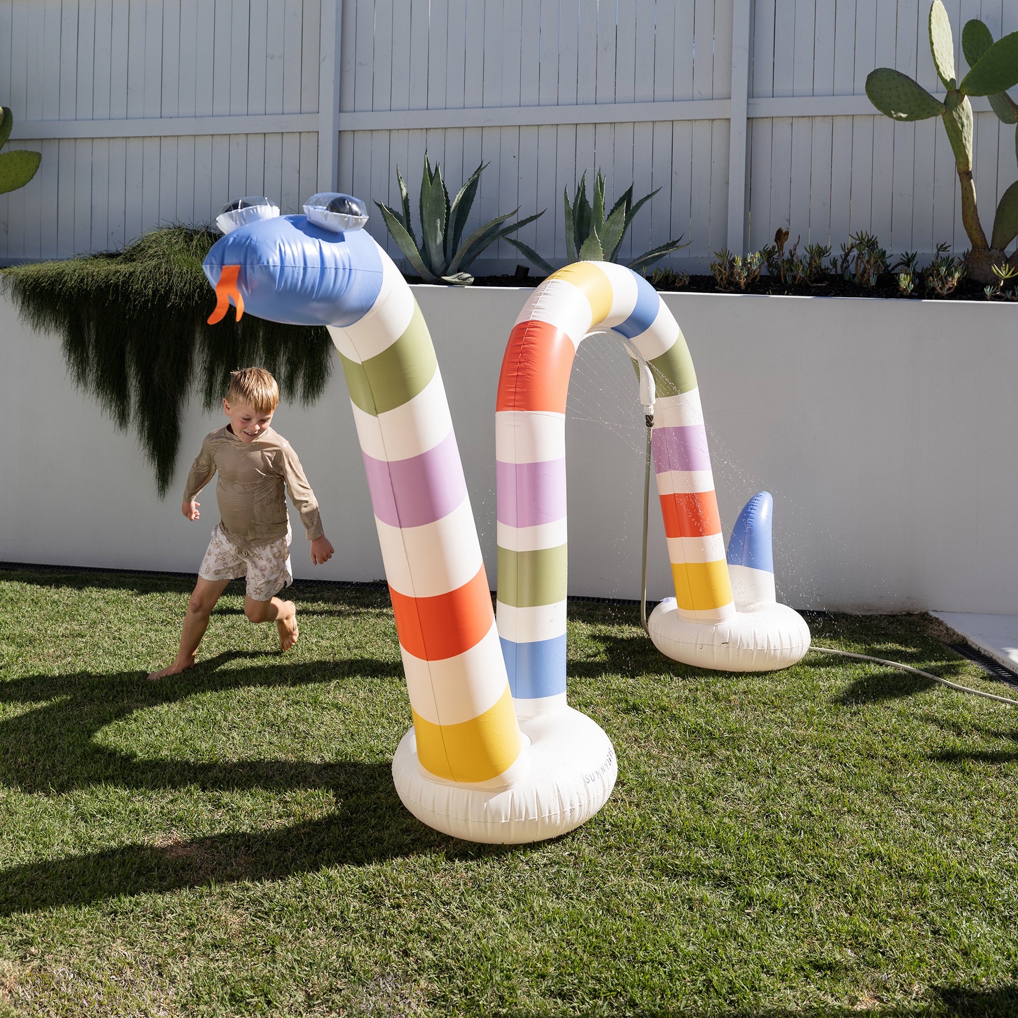 Inflatable Giant Snake Sprinkler - Into the Wild