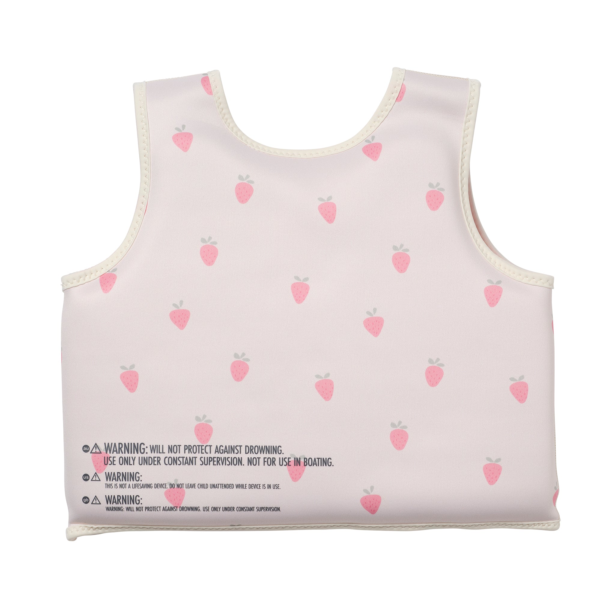 Kids Swim Vest 3-6 - Strawberry Sunshine