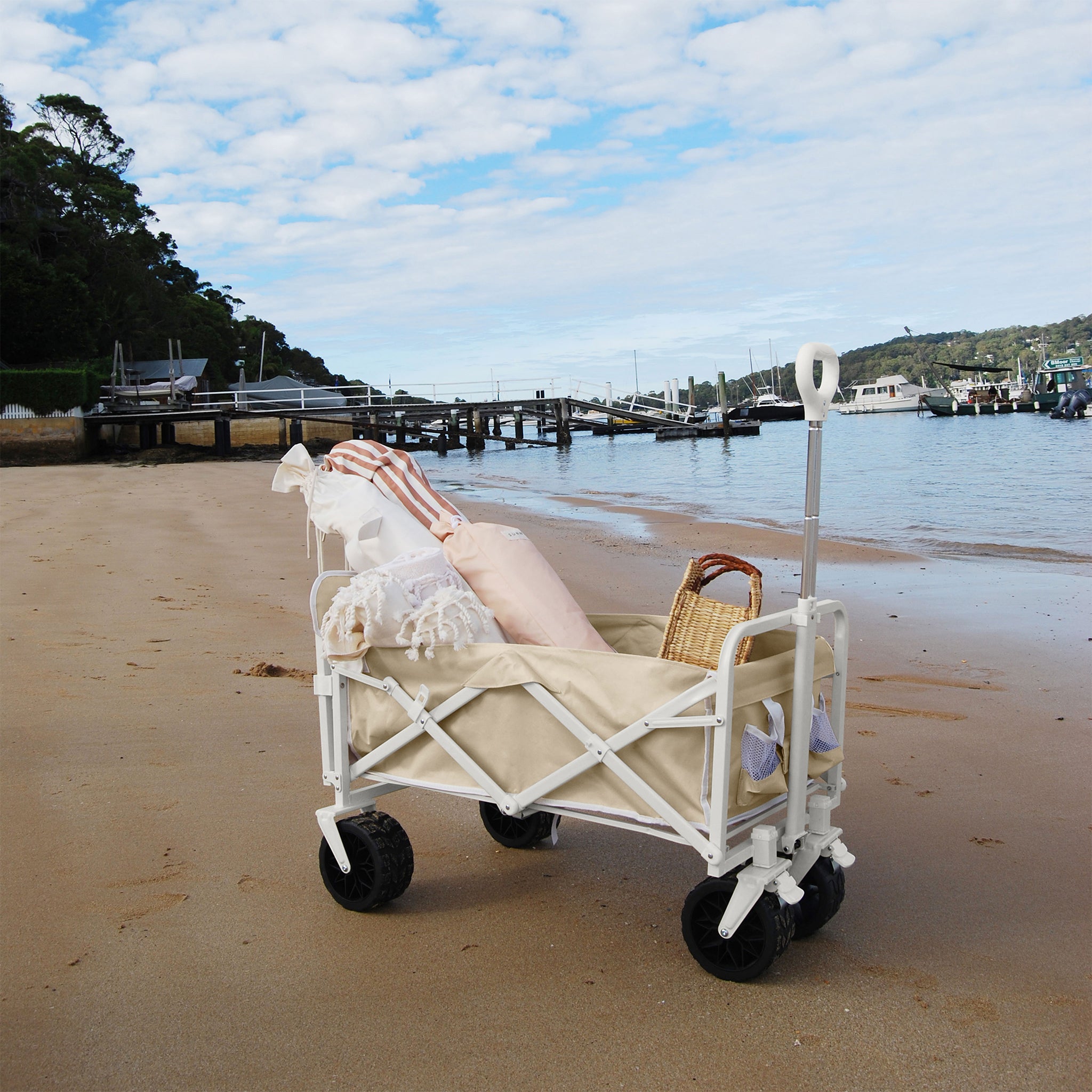Beach Cart - Oyster