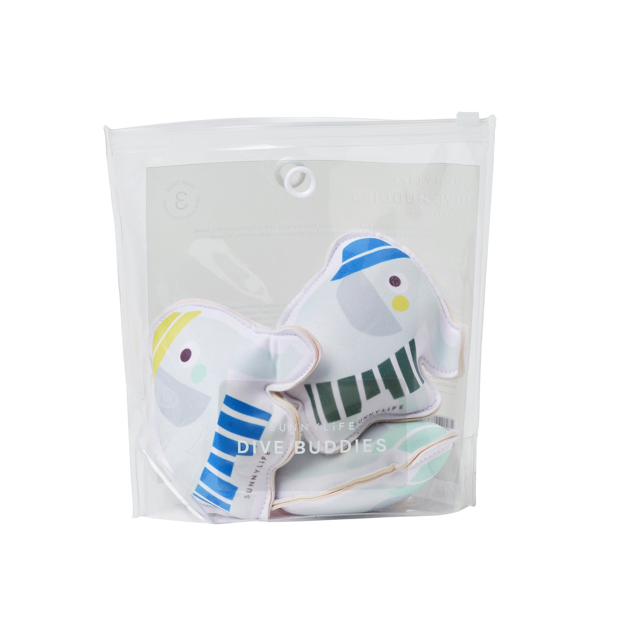 Dive Buddies - Eli the Elephant Set of 3