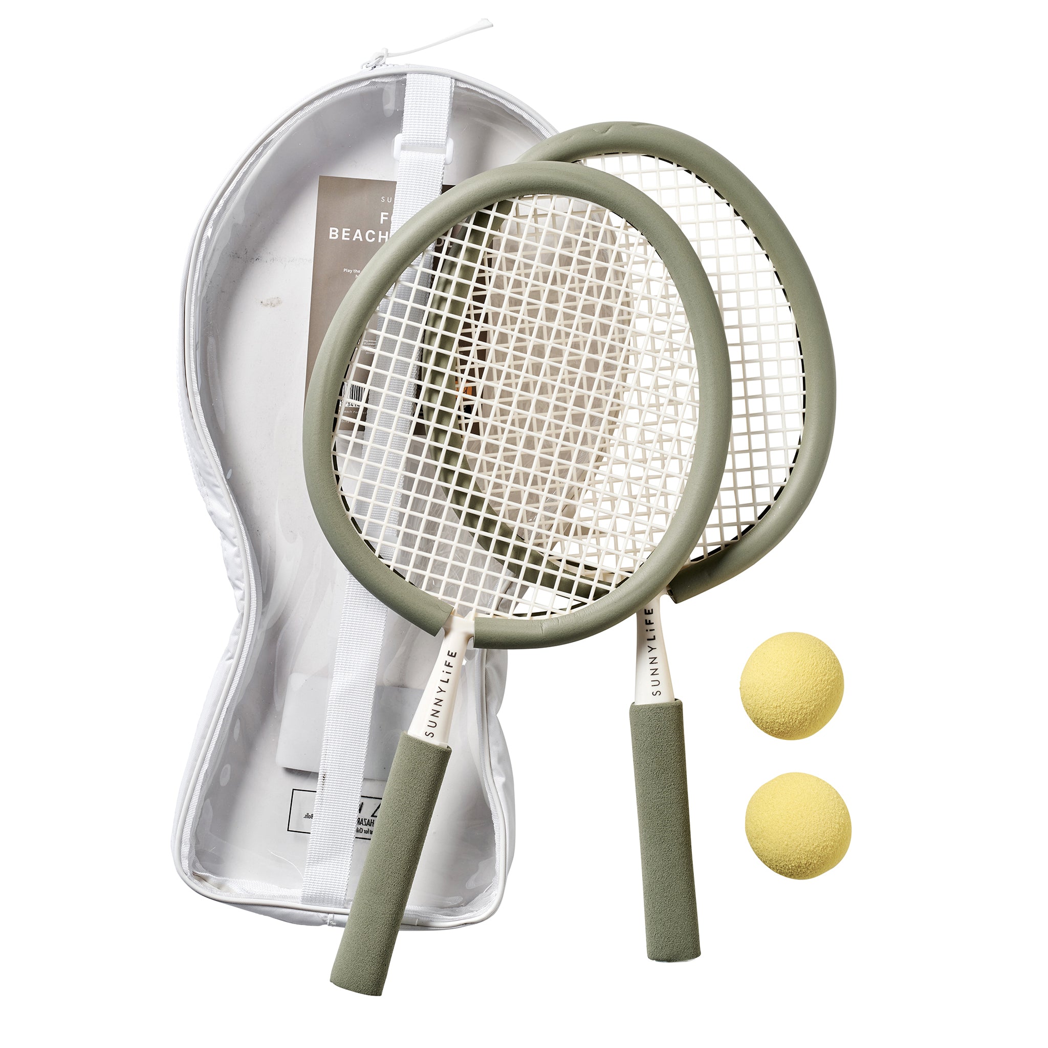 Foam Beach Paddles - Seagrass Sage