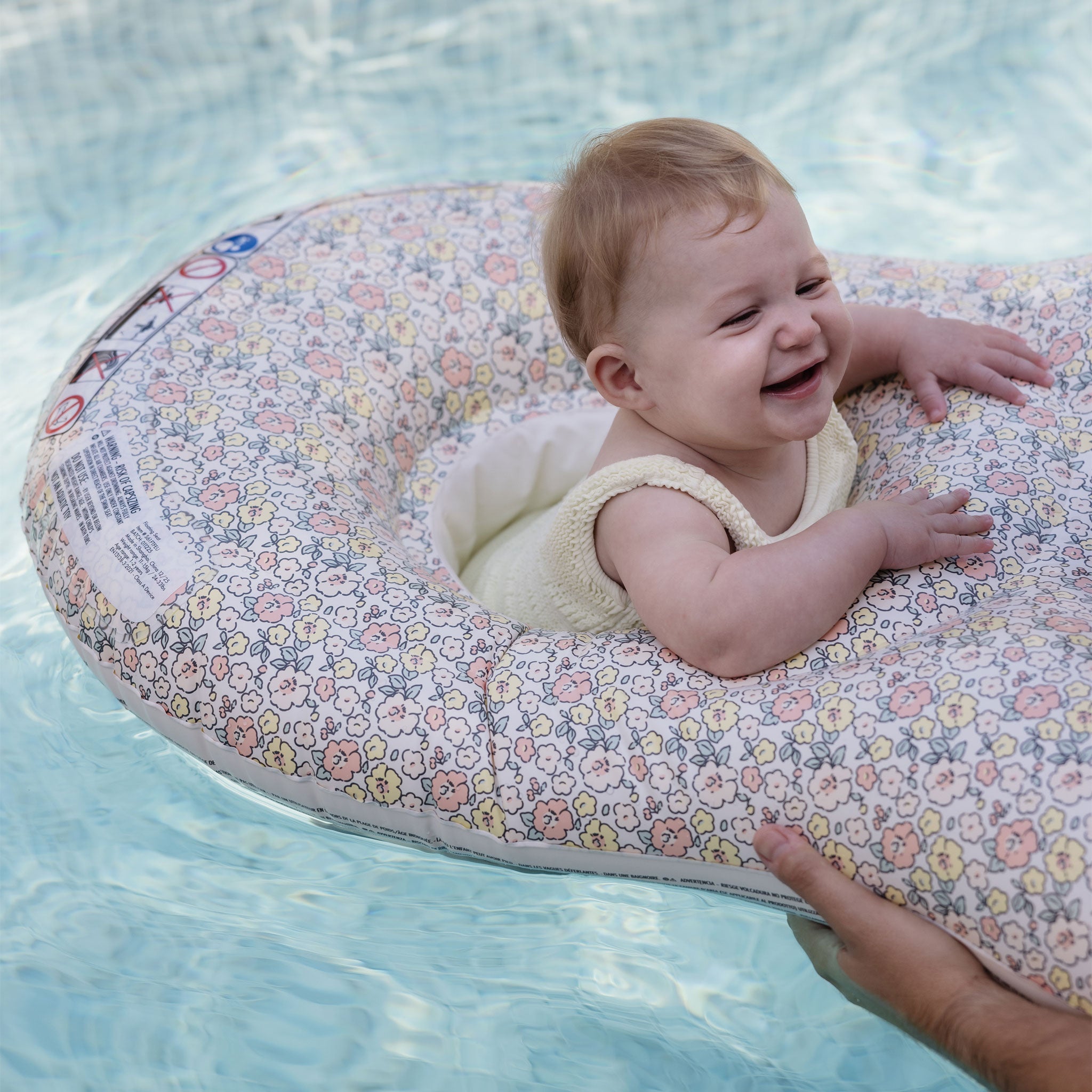 Float Together Baby Seat - Into the Garden Ditsy Floral