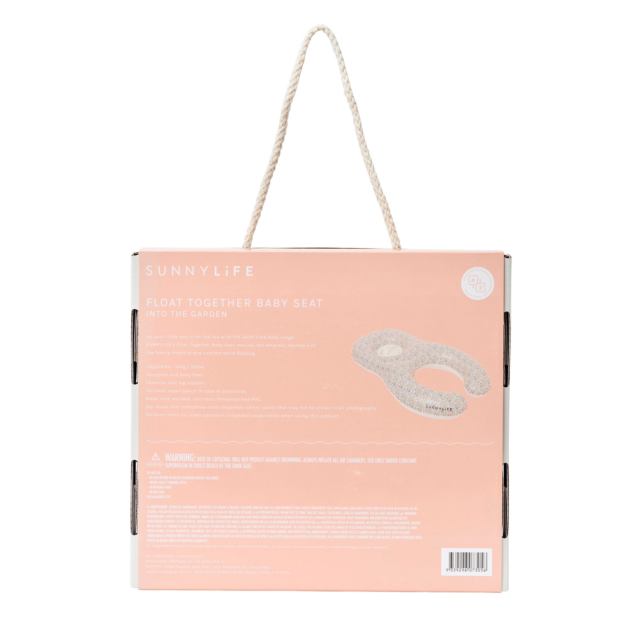 Float Together Baby Seat - Into the Garden Ditsy Floral