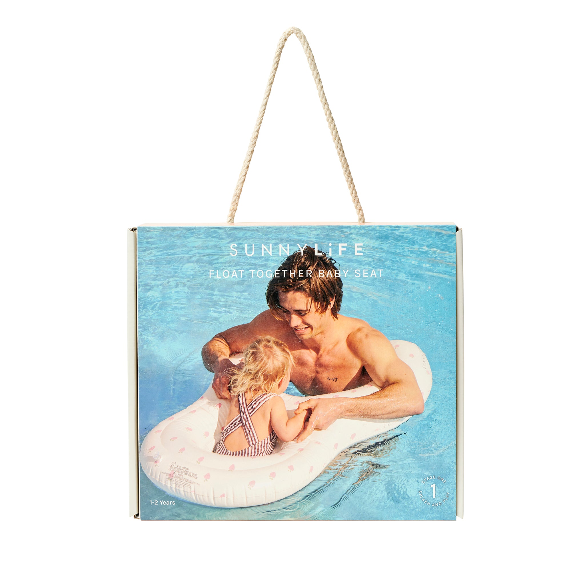 Float Together Baby Seat - Strawberry Sunshine