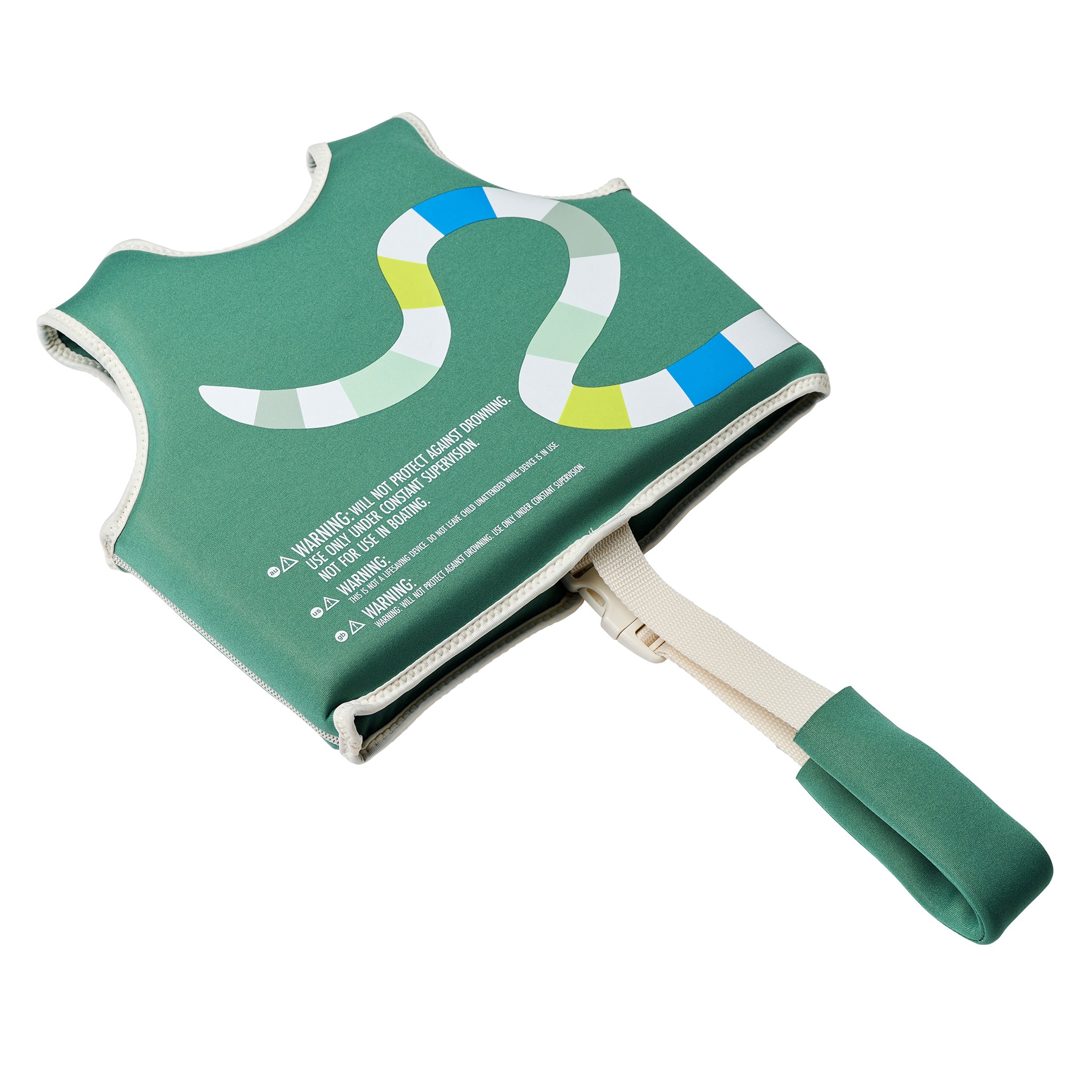 Kids Swim Vest 2-3 - Into the Jungle Green