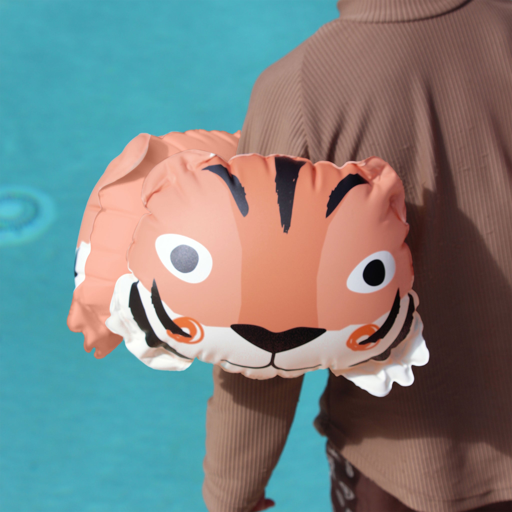 Inflatable Arm Band - Tino the Tiger Clay