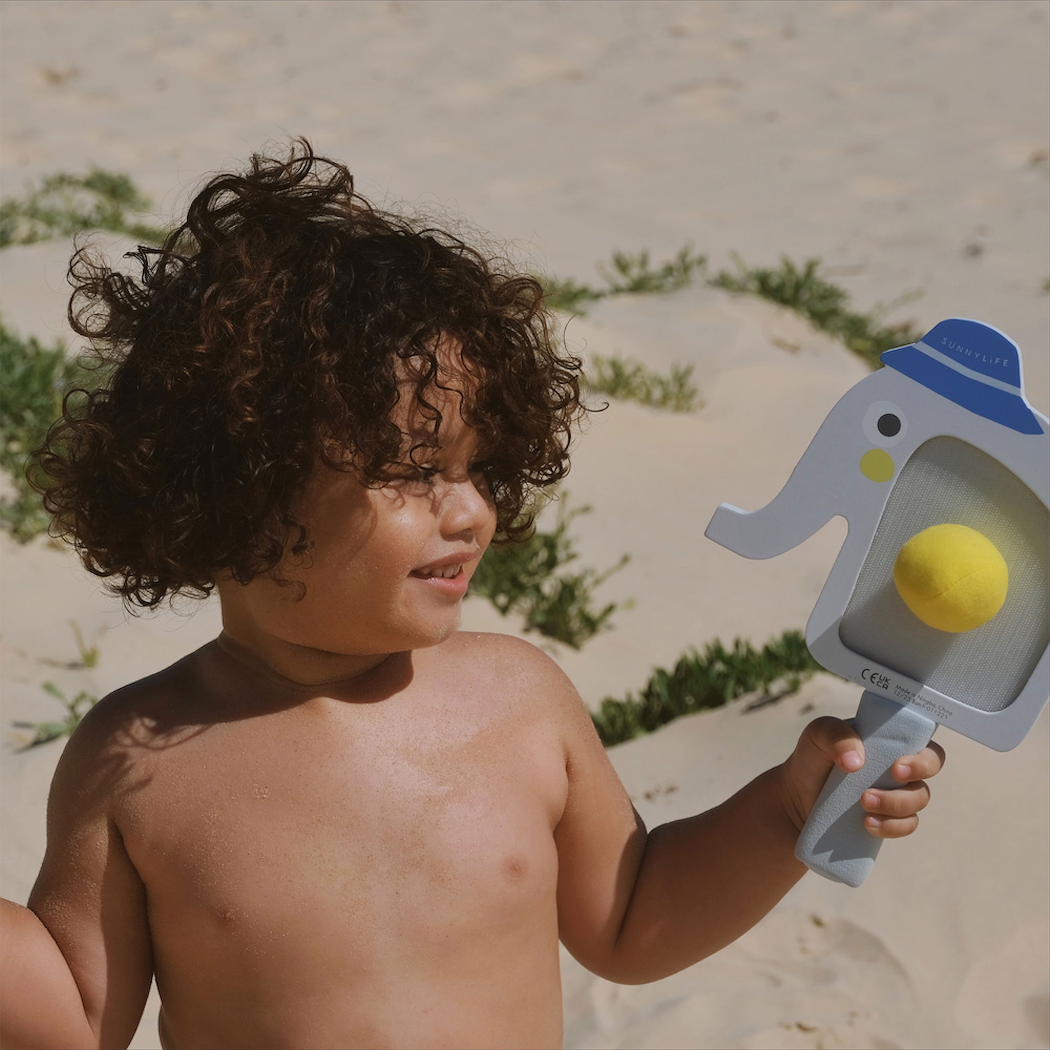 Kids Velcro Beach Bats - Eli the Elephant