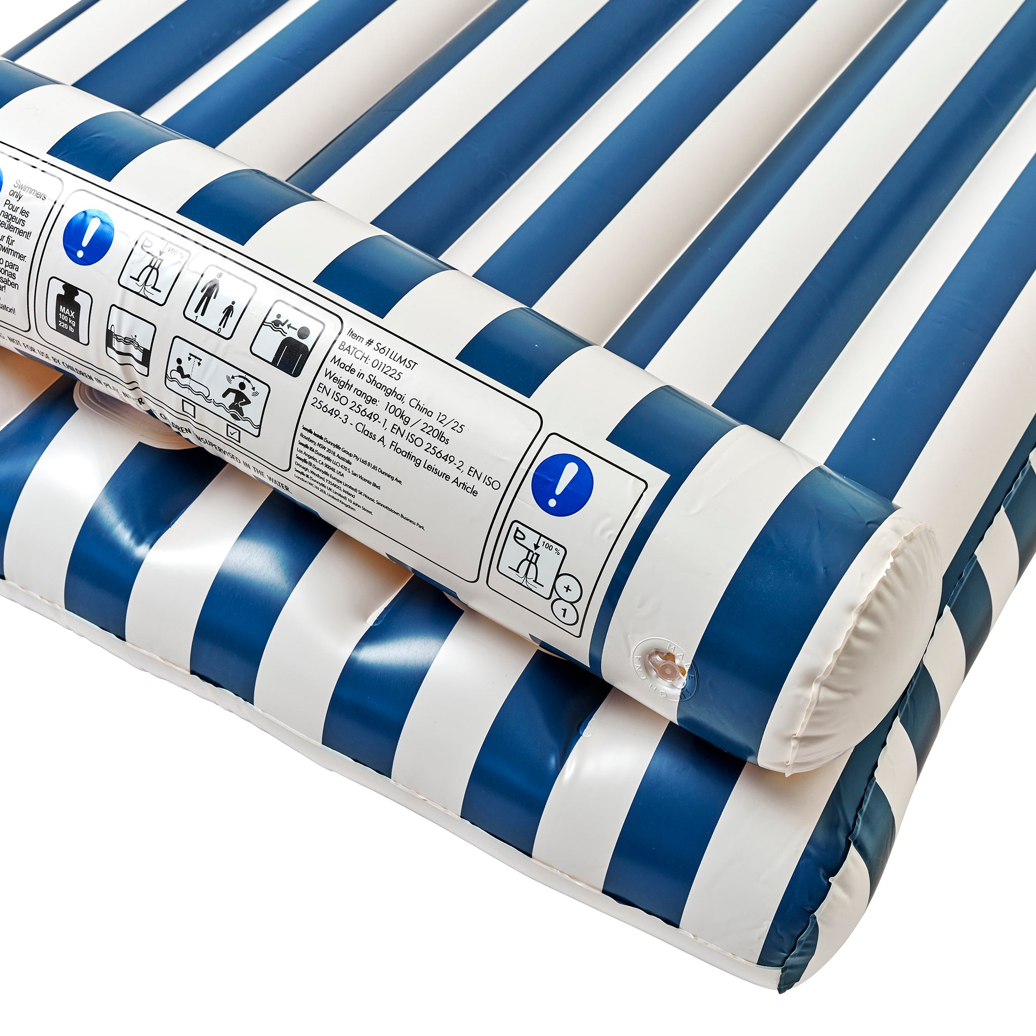 Luxe Lilo - Marine Stripe