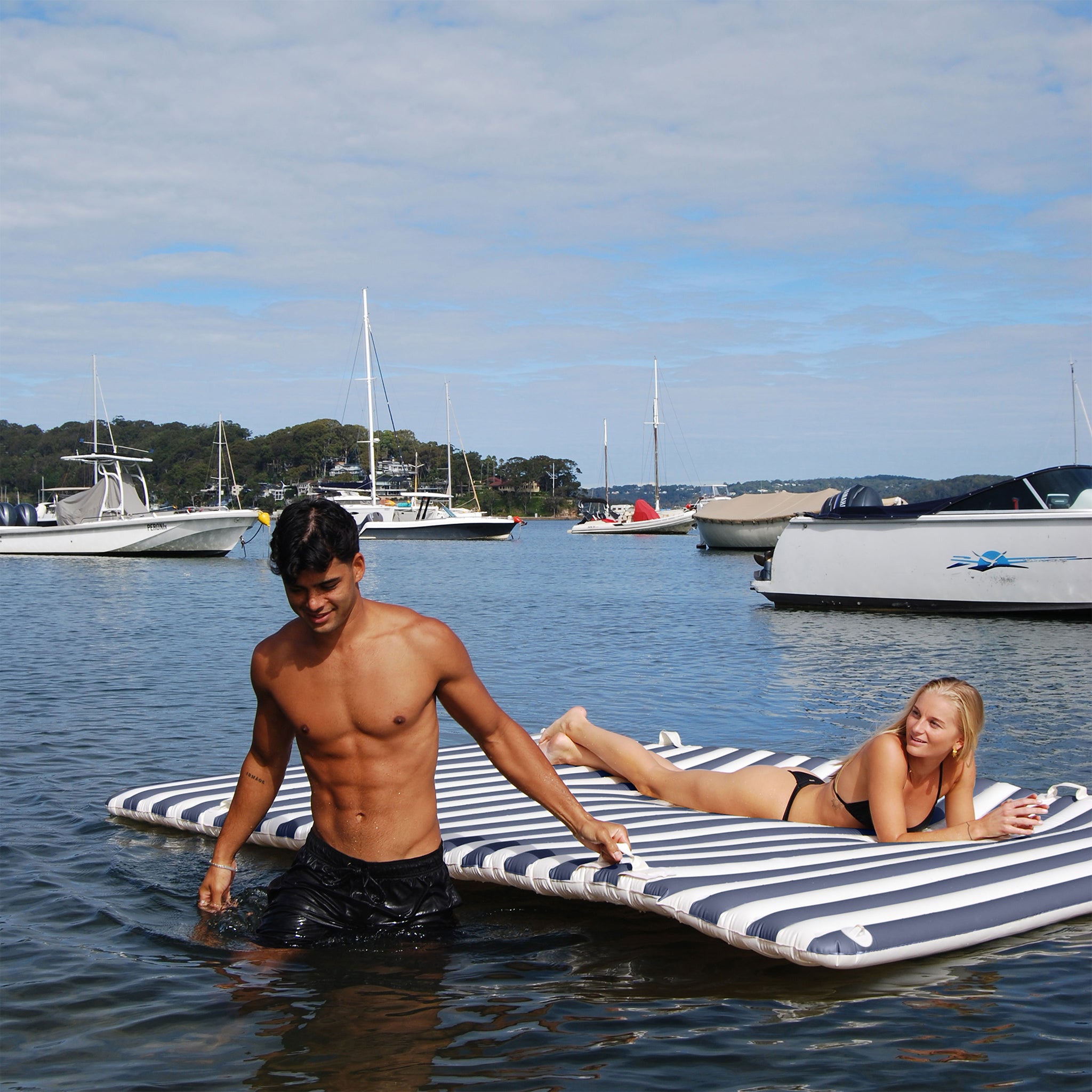 Party Pad Float - Marine Stripe