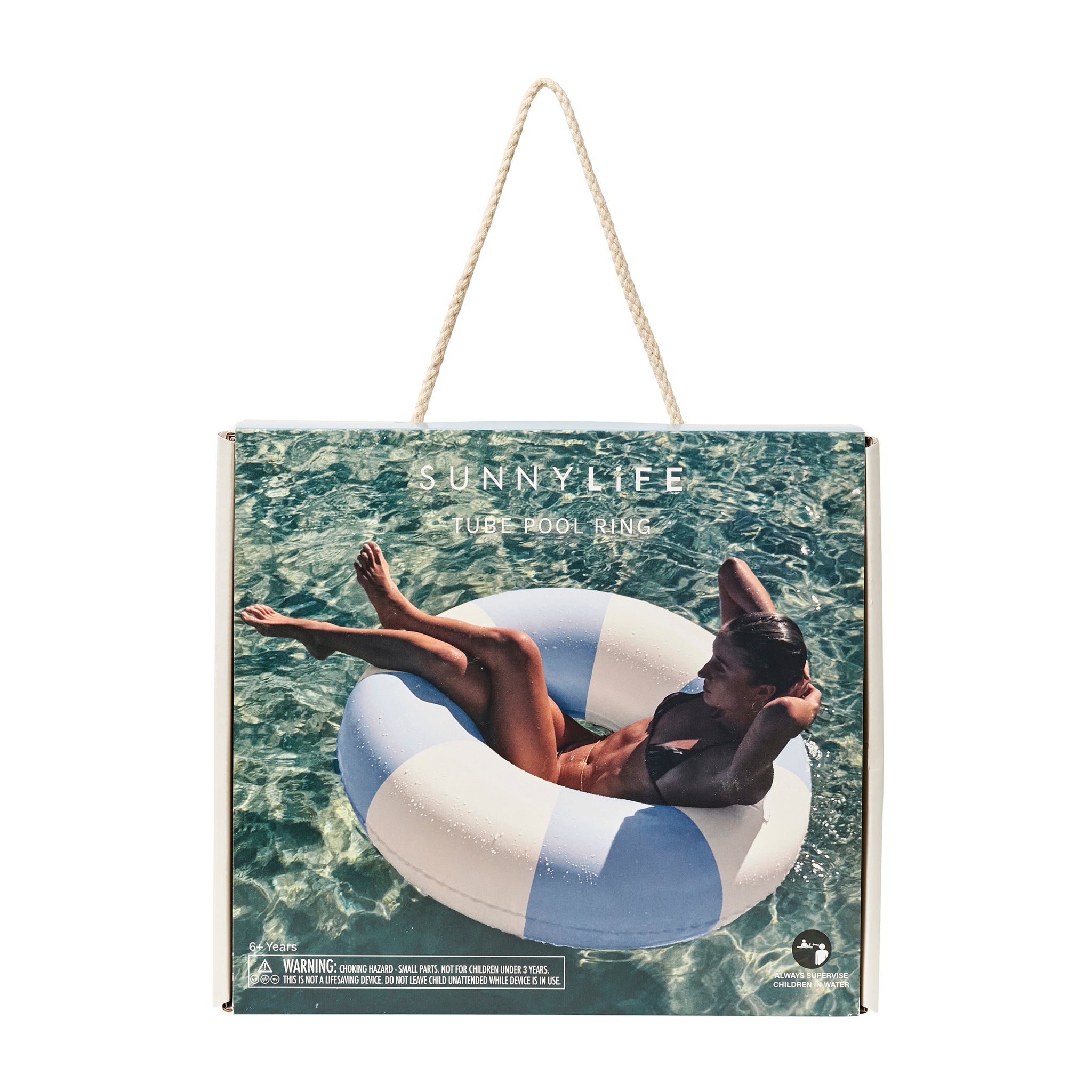 Tube Pool Ring - La Mer Med Blue