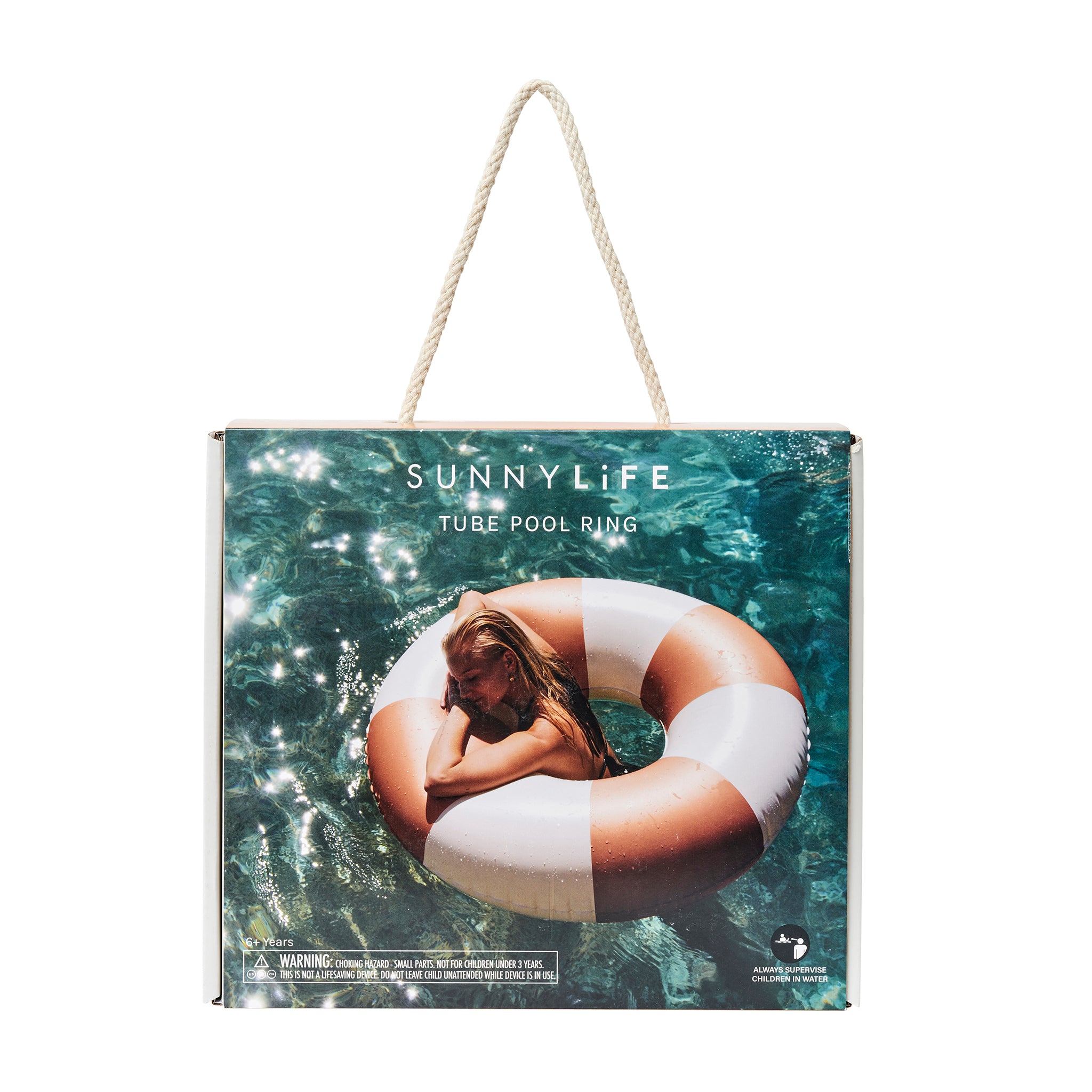 Tube Pool Ring - Tierra Clay