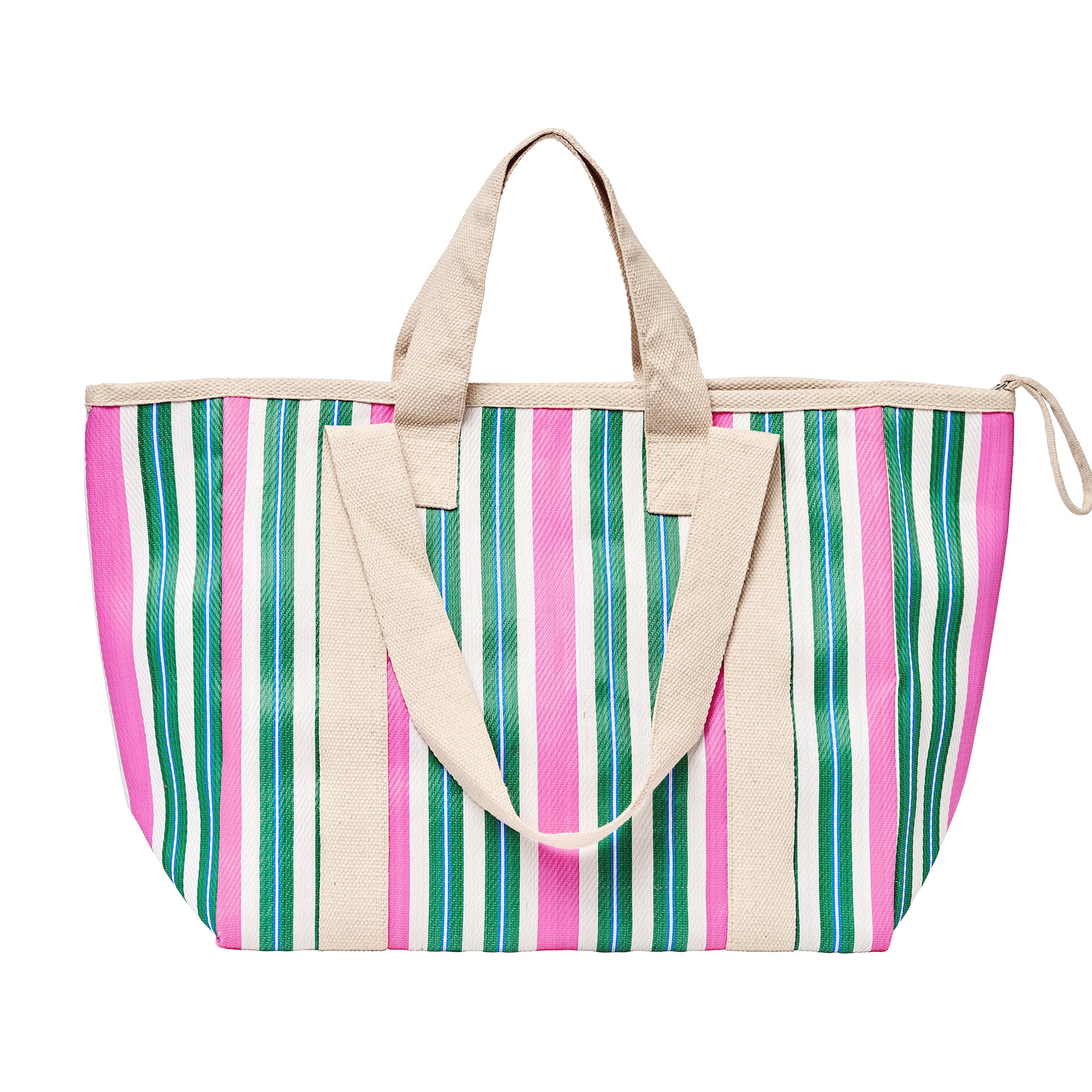 Recycled Nylon Cooler Tote - Seagrass Green