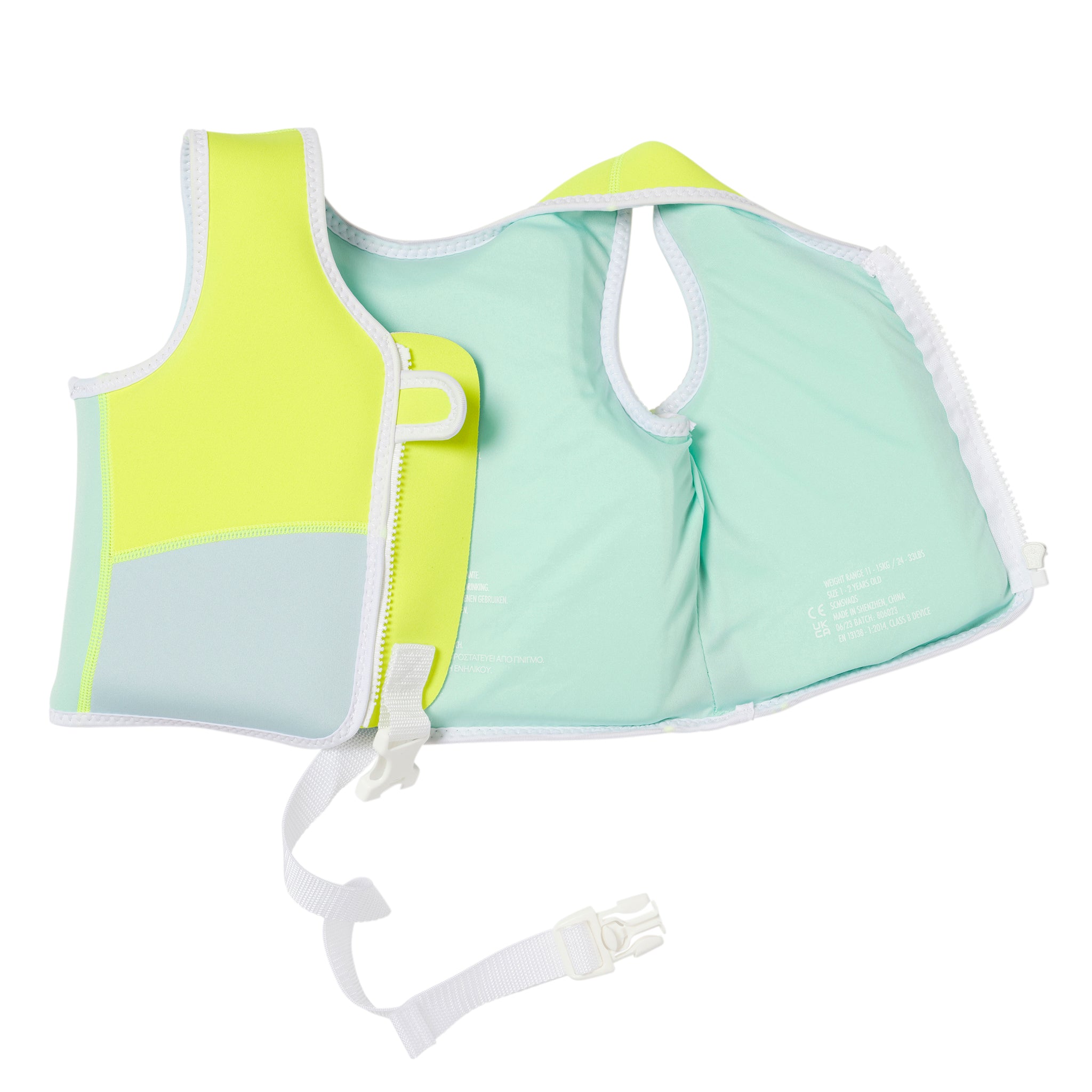 Kids Swim Vest 1-2 - Salty The Shark