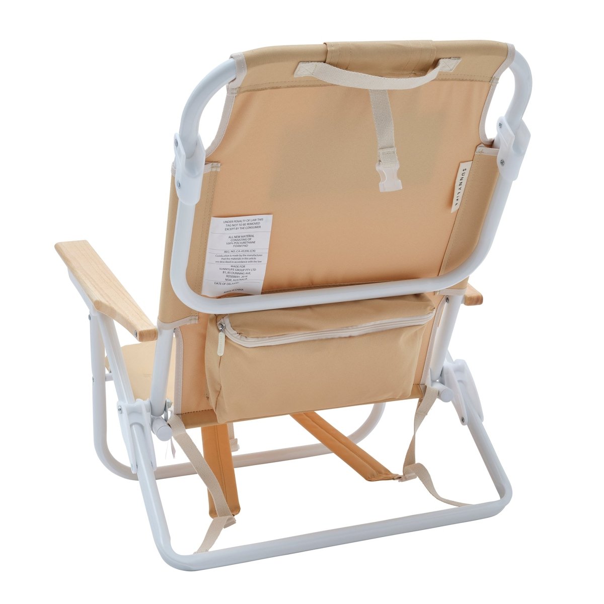 Deluxe Beach Chair - Butternut - SUNNYLiFE UK