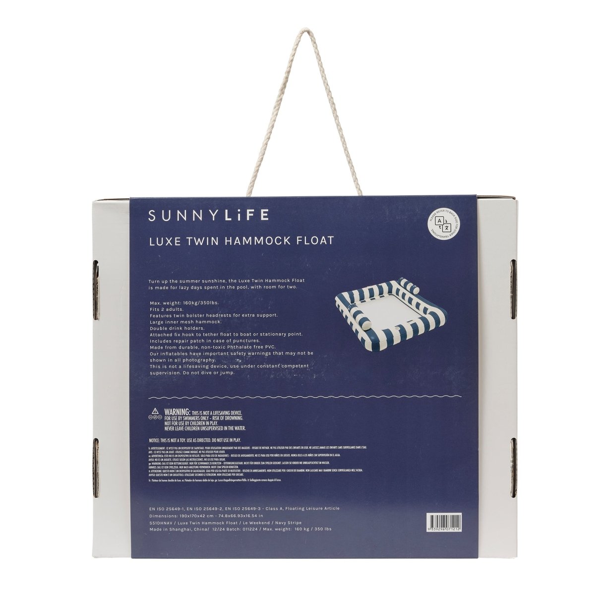 Deluxe Twin Hammock - Le Weekend - SUNNYLiFE UK