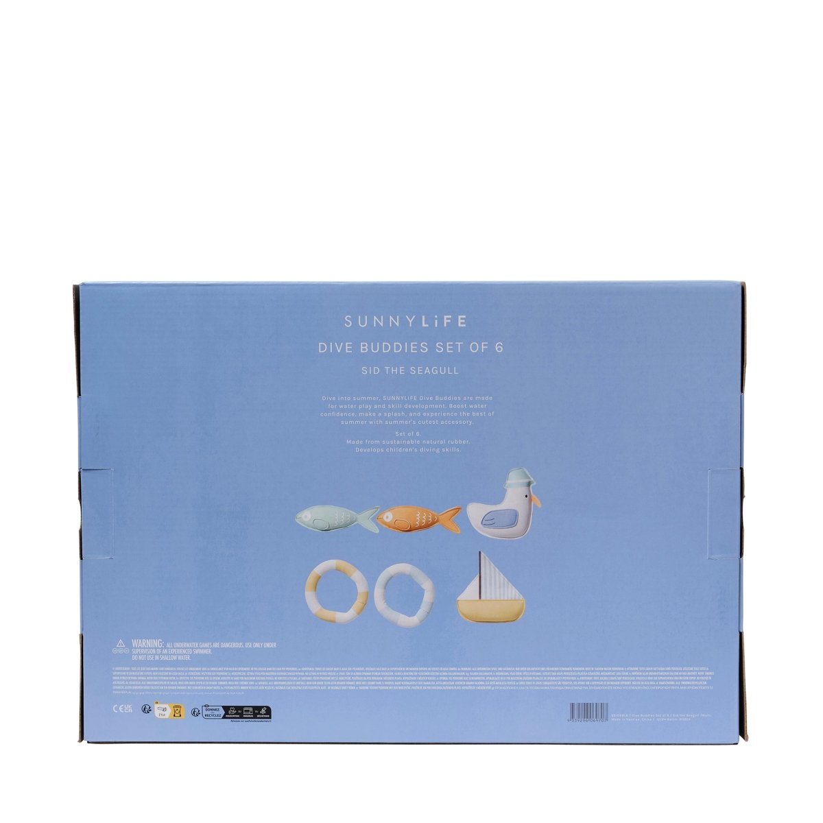 Dive Buddies 6 - Sammy the Seagull - SUNNYLiFE UK