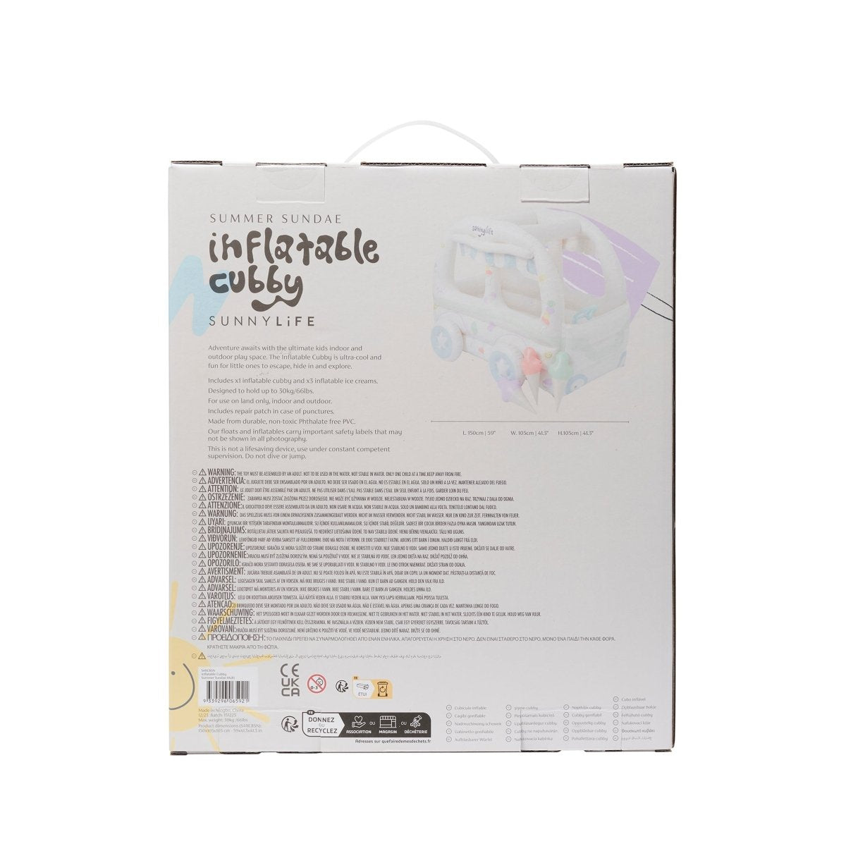 Inflatable Cubby - SUNNYLiFE UK