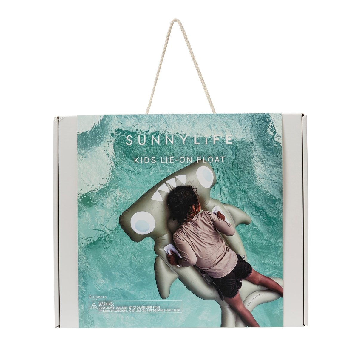 Kids Lie - On Float - Salty the Shark - SUNNYLiFE UK