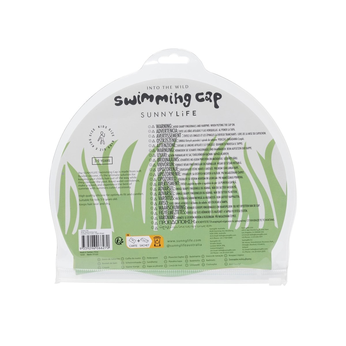 Kids Swimming Cap - Cookie the Croc - SUNNYLiFE UK