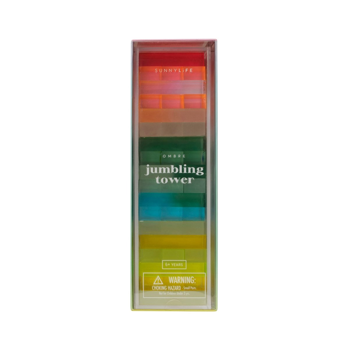Lucite Jumbling Tower - Ombre - SUNNYLiFE UK