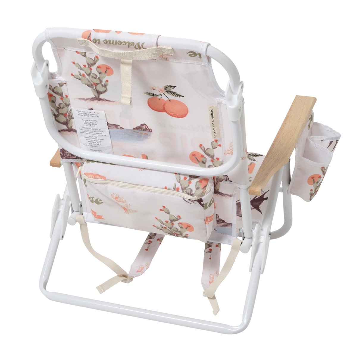 Luxe Beach Chair - Welcome to Paradise - SUNNYLiFE UK