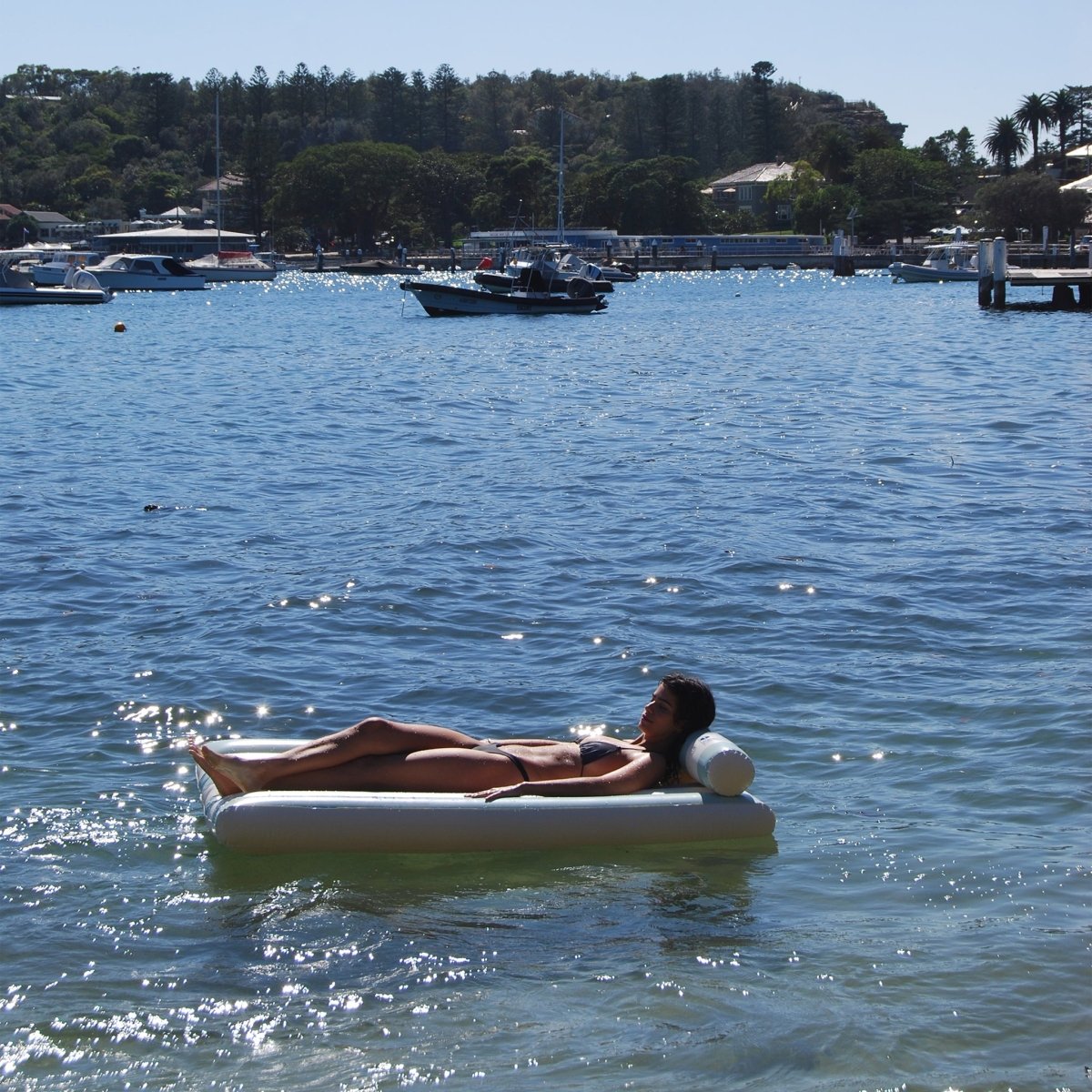 Luxe Lilo - Green - SUNNYLiFE UK