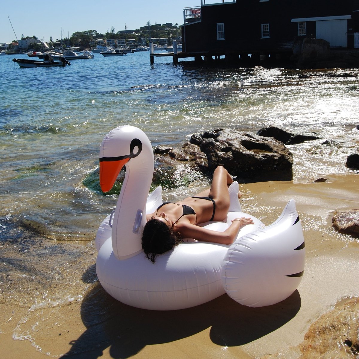 Original Luxe Ride - On Float Swan - SUNNYLiFE UK
