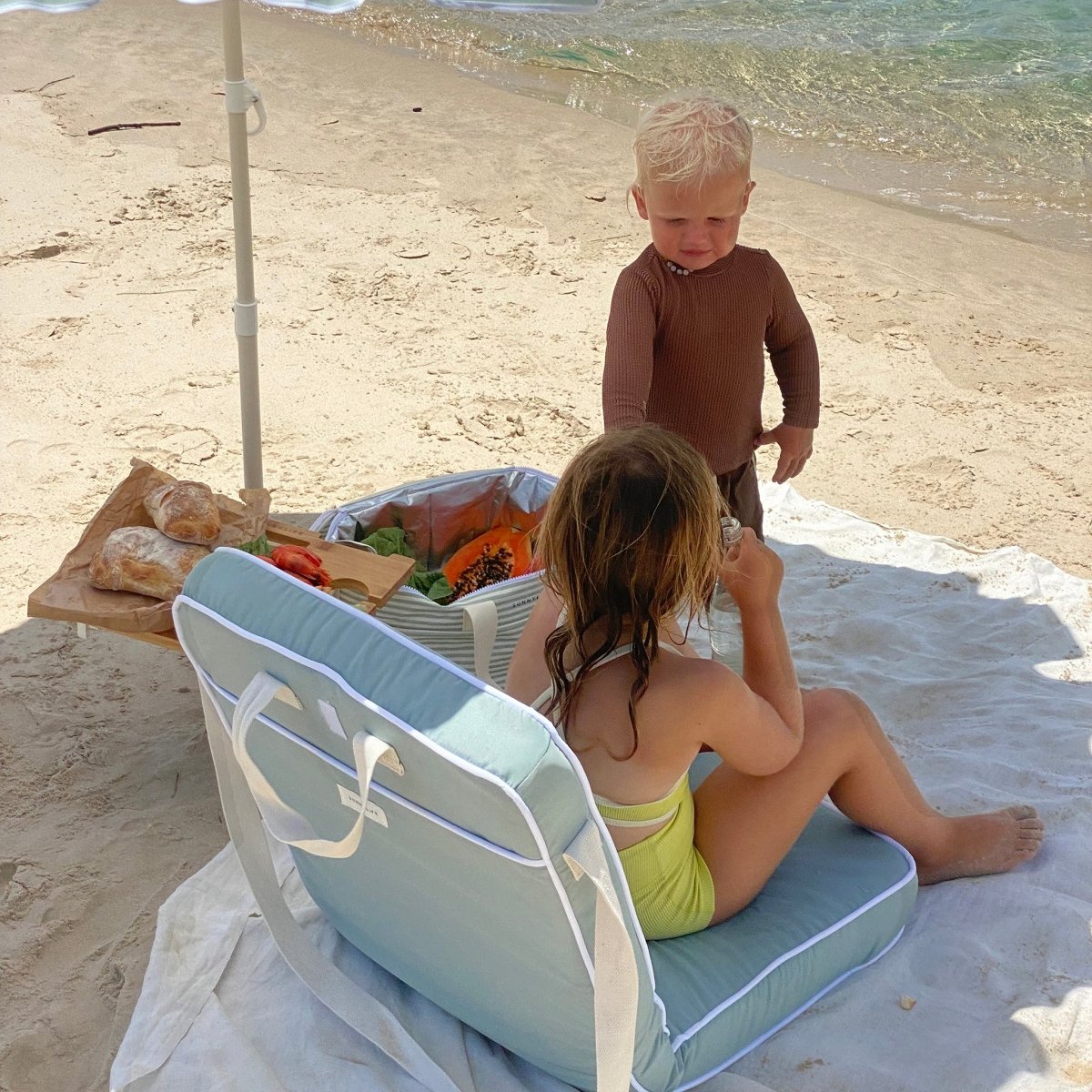 Take Anywhere Folding Chair - Sea Sage - SUNNYLiFE UK