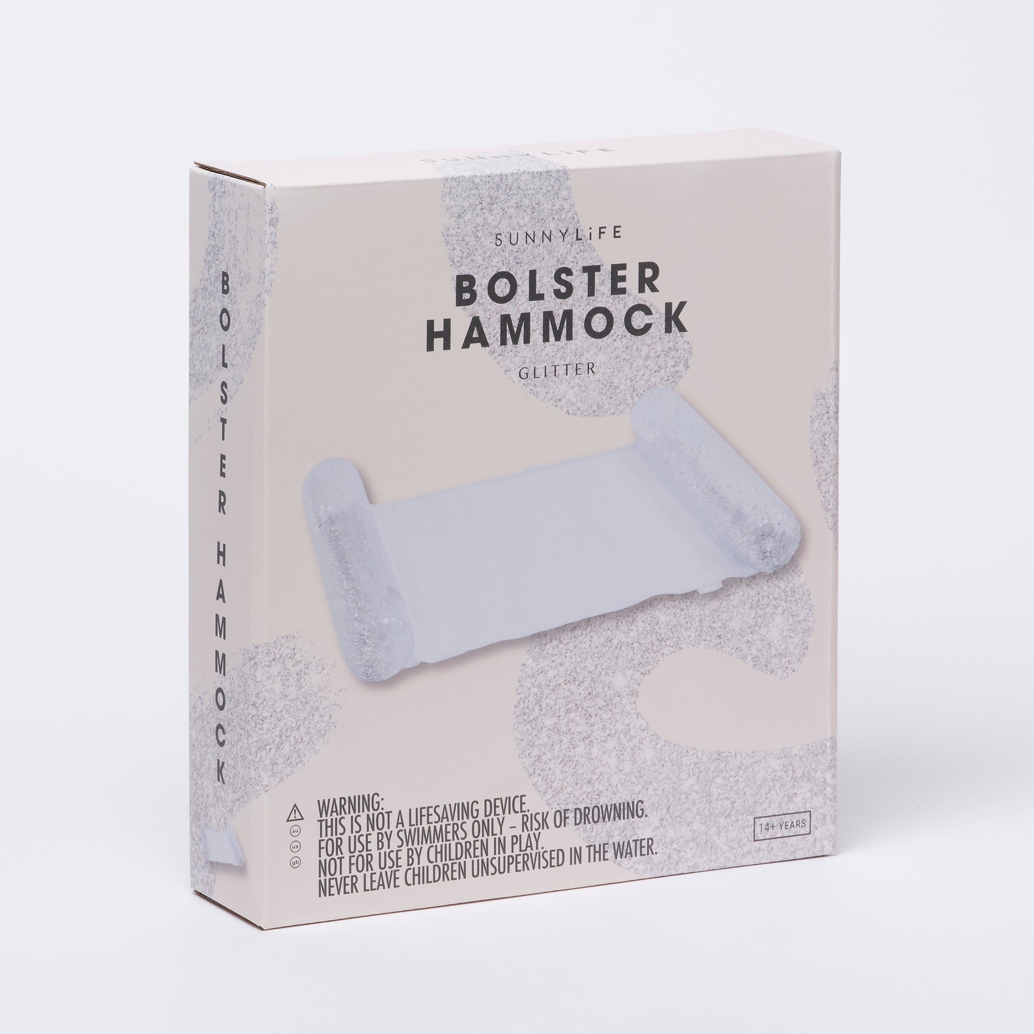 SUNNYLiFE | Bolster Hammock Float | Glitter