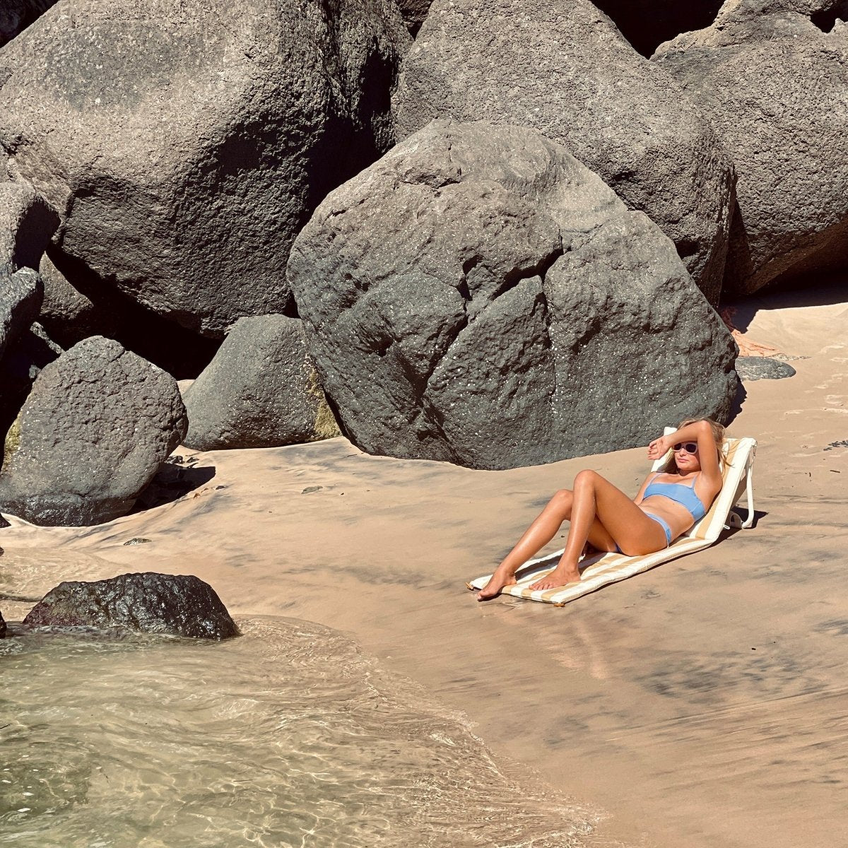 Reclining Beach Chair - Mango Bay - SUNNYLiFE UK