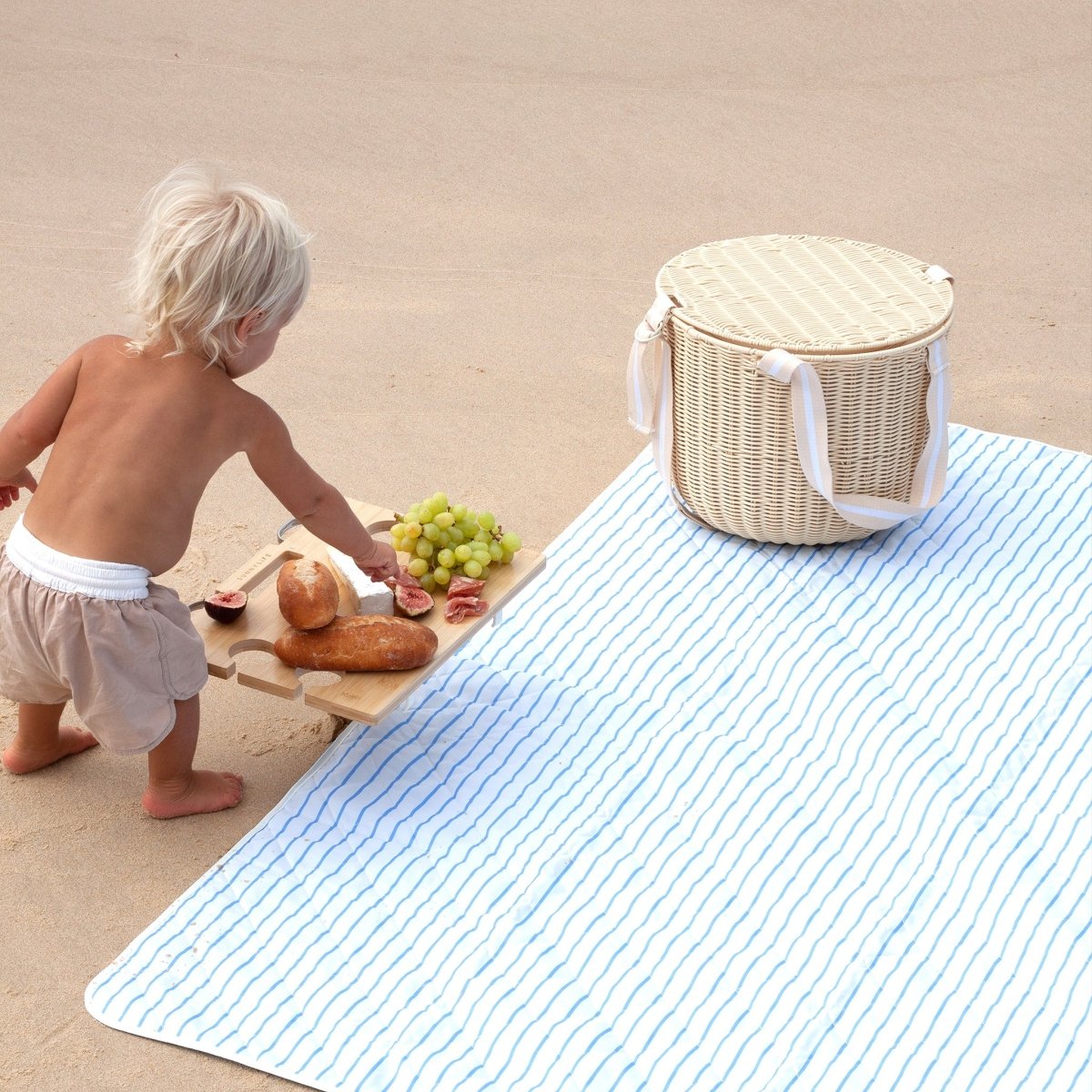 Round Picnic Cooler Basket - SUNNYLiFE UK