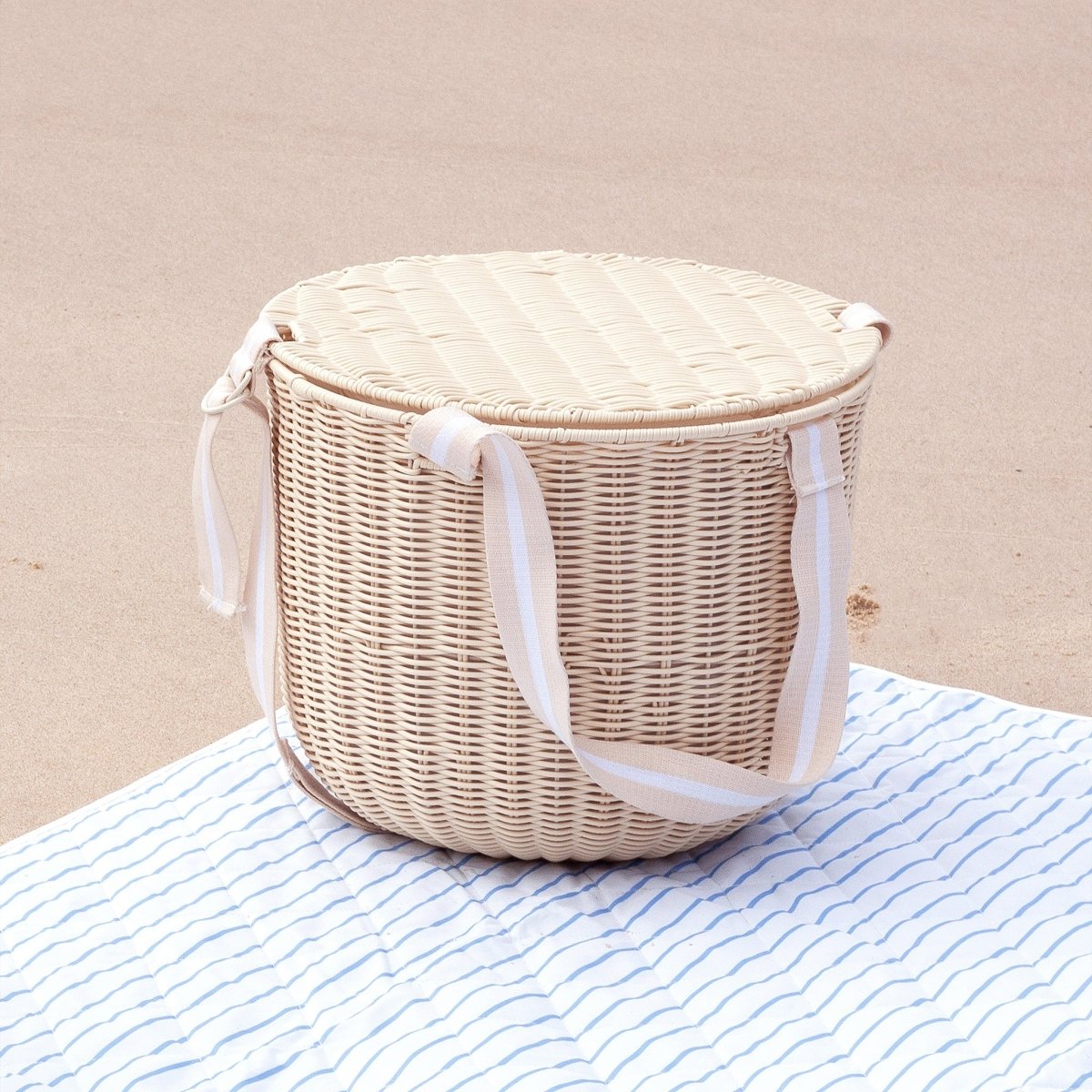 Round Picnic Cooler Basket - SUNNYLiFE UK