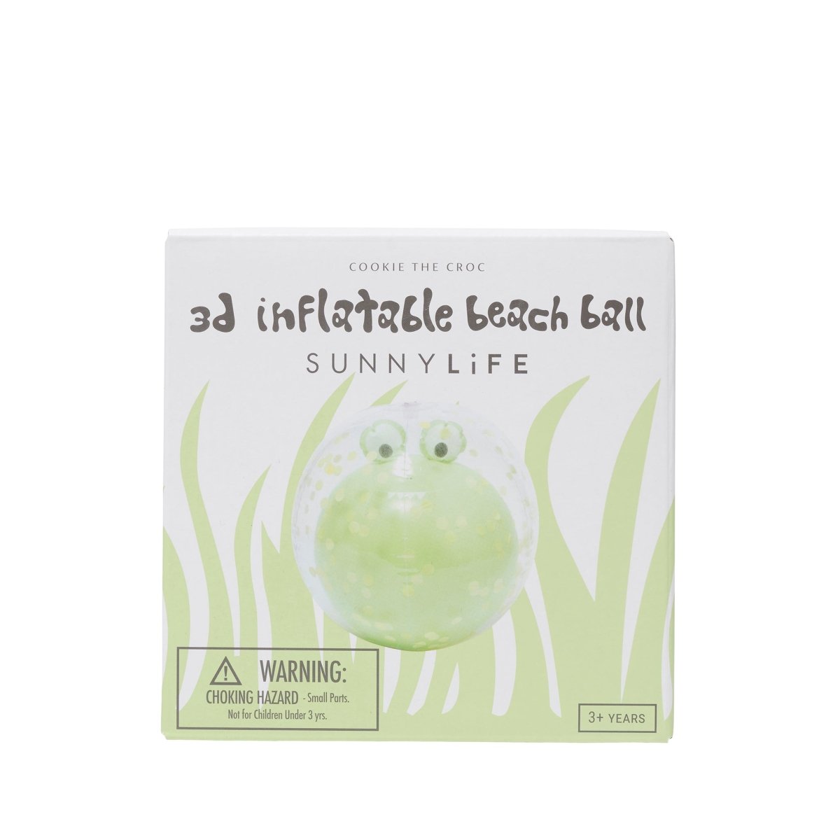 3D Inflatable Beach Ball - Cookie the Croc - SUNNYLiFE UK