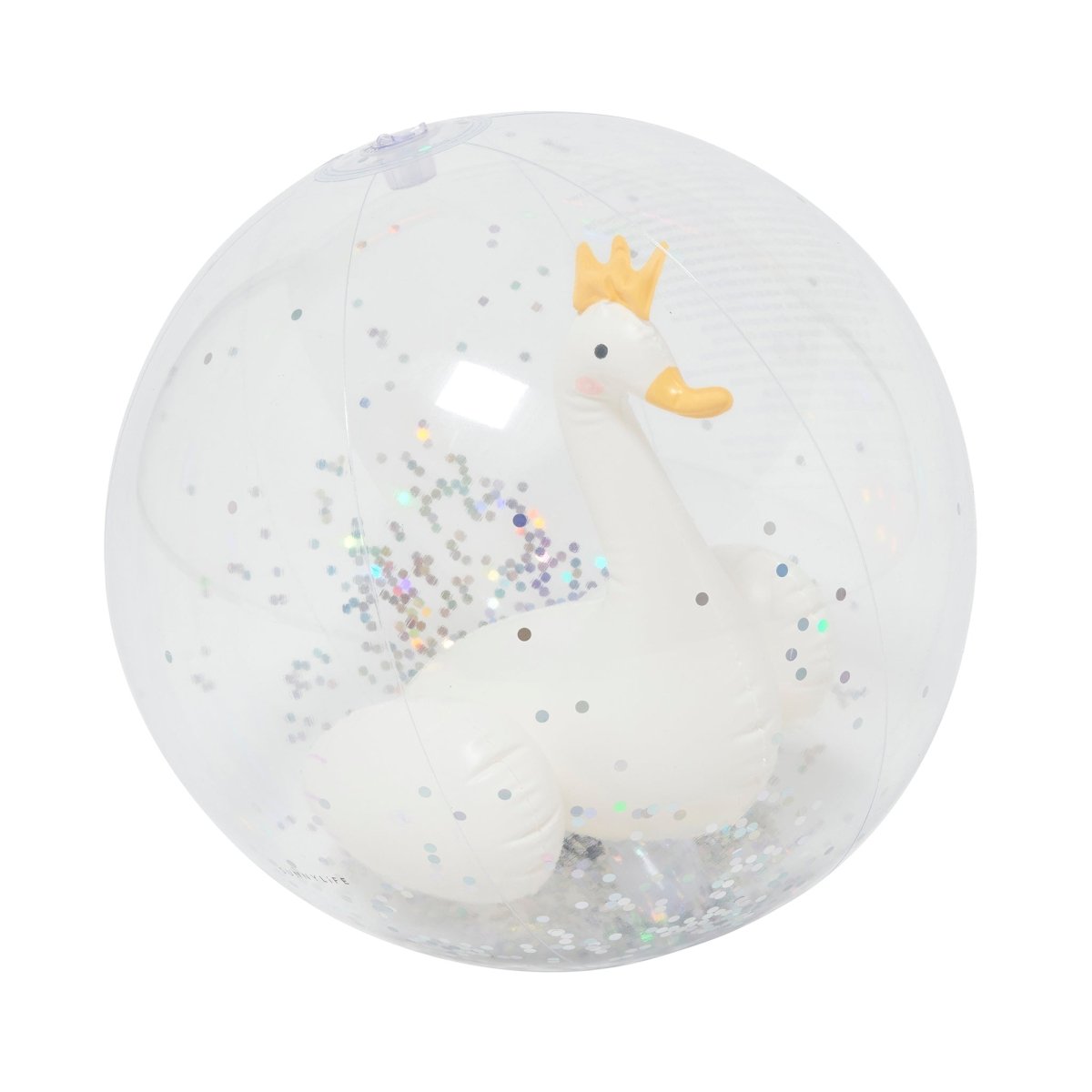 3D Inflatable Beach Ball - Princess Swan - SUNNYLiFE UK