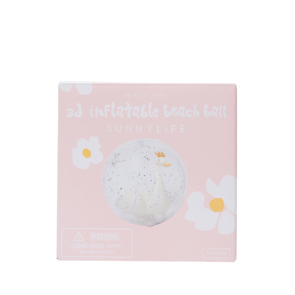 3D Inflatable Beach Ball - Princess Swan - SUNNYLiFE UK