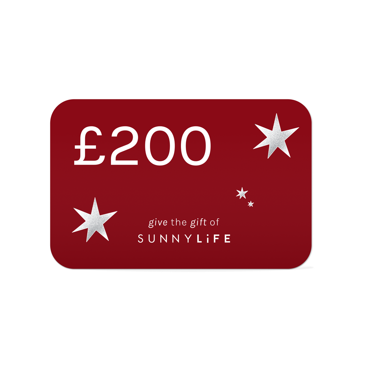 £200 Online E-Gift Card | Sunnylife