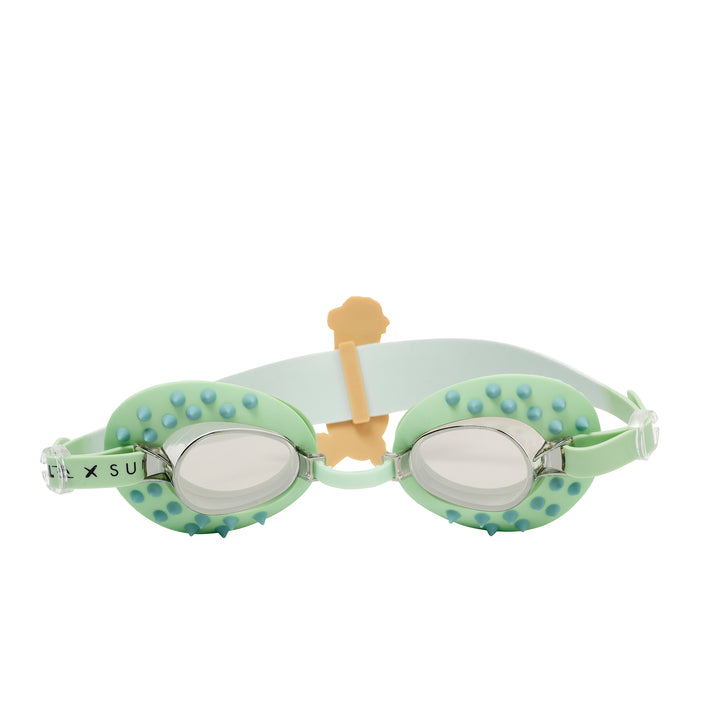 Kids Swim Goggles | Shred Turtle Aqua