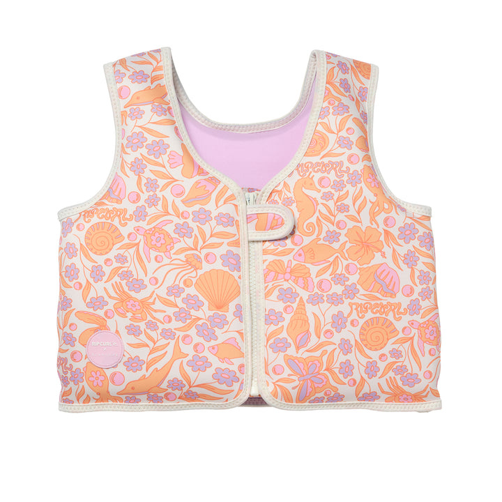 Kids Swim Vest 3-6 | Ocean Magic Pink