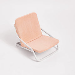 Cushioned Beach Chair | Salmon