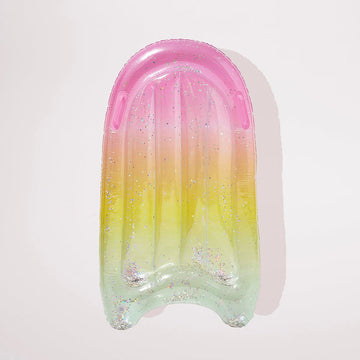 Inflatable Body Board | Rainbow Ombre