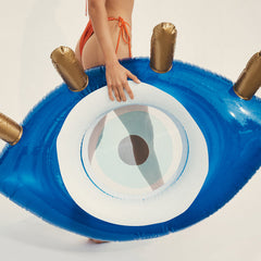 Luxe Pool Ring | Greek Eye Blue