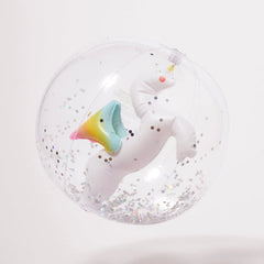 3D Inflatable Beach Ball | Unicorn