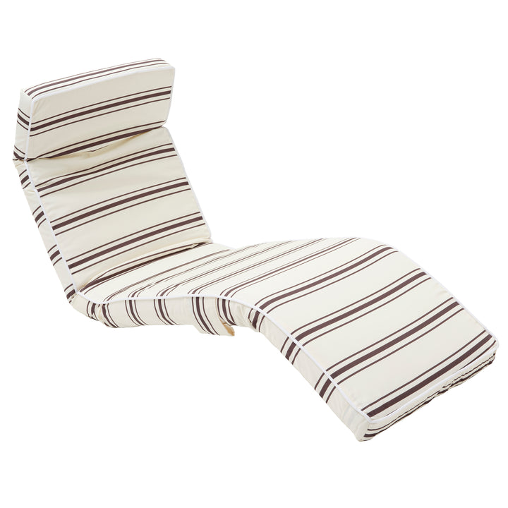 The Lounger Chair | Charcoal Stripe