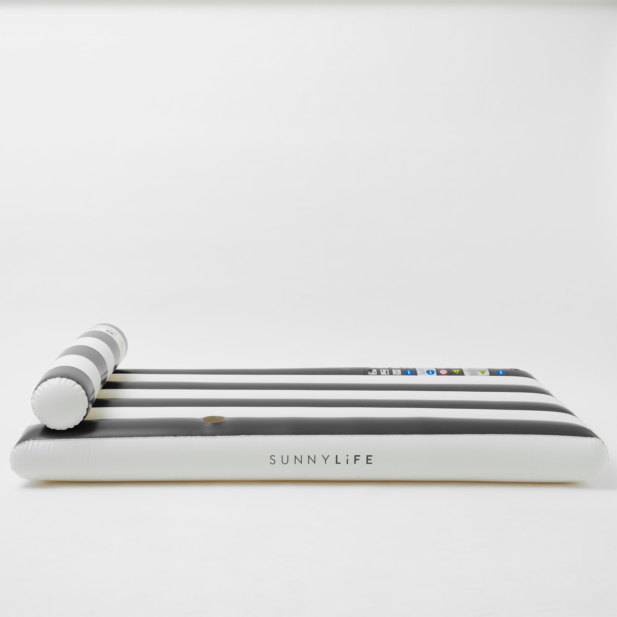 Luxe Lilo | Black Stripe